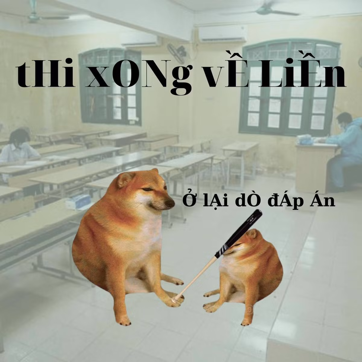 Với nhiều người, thói quen thi xong ở lại dò đáp án là điều thường xuyên.