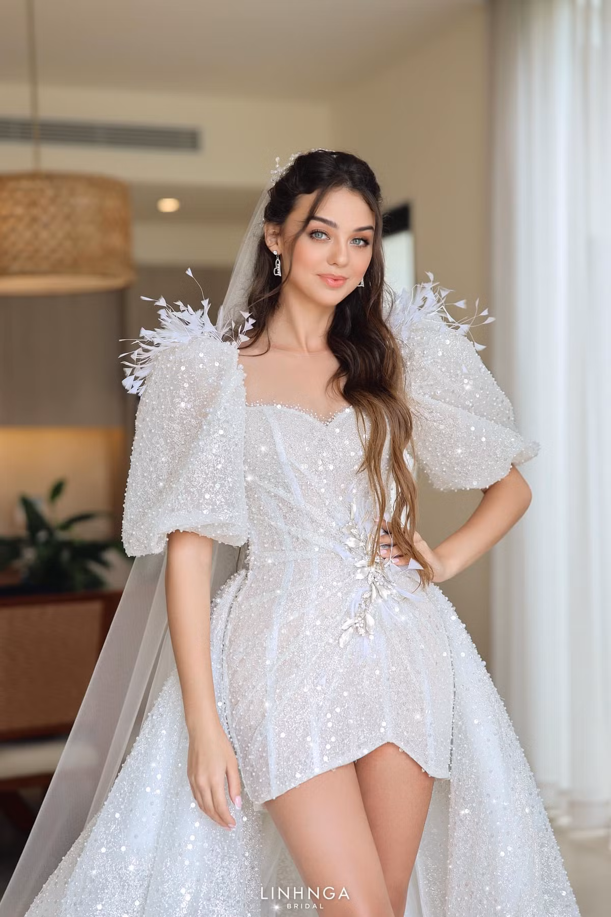  Bùi Tiến Dũng và người mẫu Dianka Zakhidova chính thức trở thành vợ chồng sau đám cưới vào ngày 22/5 vừa qua tại Bà Rịa - Vũng Tàu.