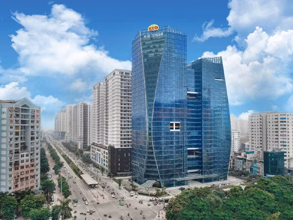 Tòa nhà trụ sở và văn phòng cho thuê HUD Tower. (Ảnh:hud.com.vn).