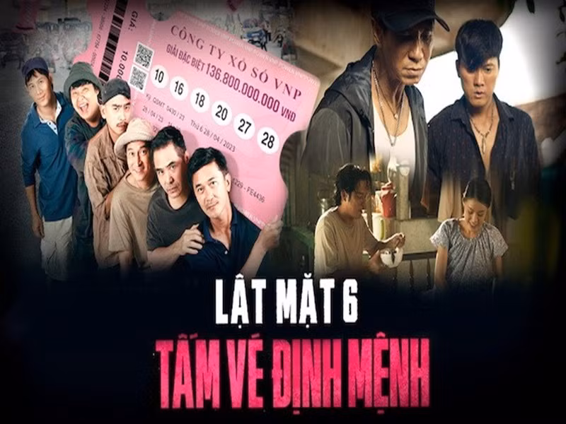 “Con Nhót mót chồng” đối đầu với “Lật mặt 6: Tấm vé định mệnh” của đạo diễn Lý Hải dịp 30/4- 1/5. Ảnh: Văn hóa và phát triển