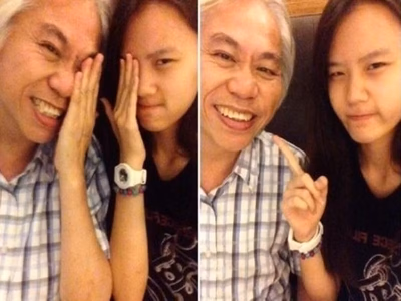 Cặp đôi “ông - cháu” thường xuyên khoe những bức ảnh tình tứ lên mạng xã hội. Ảnh: Yan