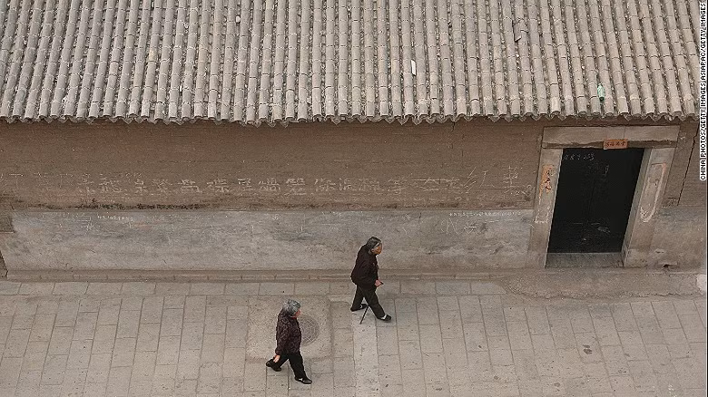 Khung cảnh yên tĩnh, bình yên tại Pingyao. Hiện có khoảng 50.000 sinh sống ở thành phố cổ này.