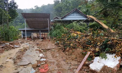 Lai sat lo kinh hoang o Quang Nam, 10 ngoi nha sap do