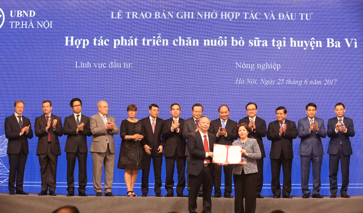 Vinamilk dong hanh cung su phat trien cua Thu do Ha Noi