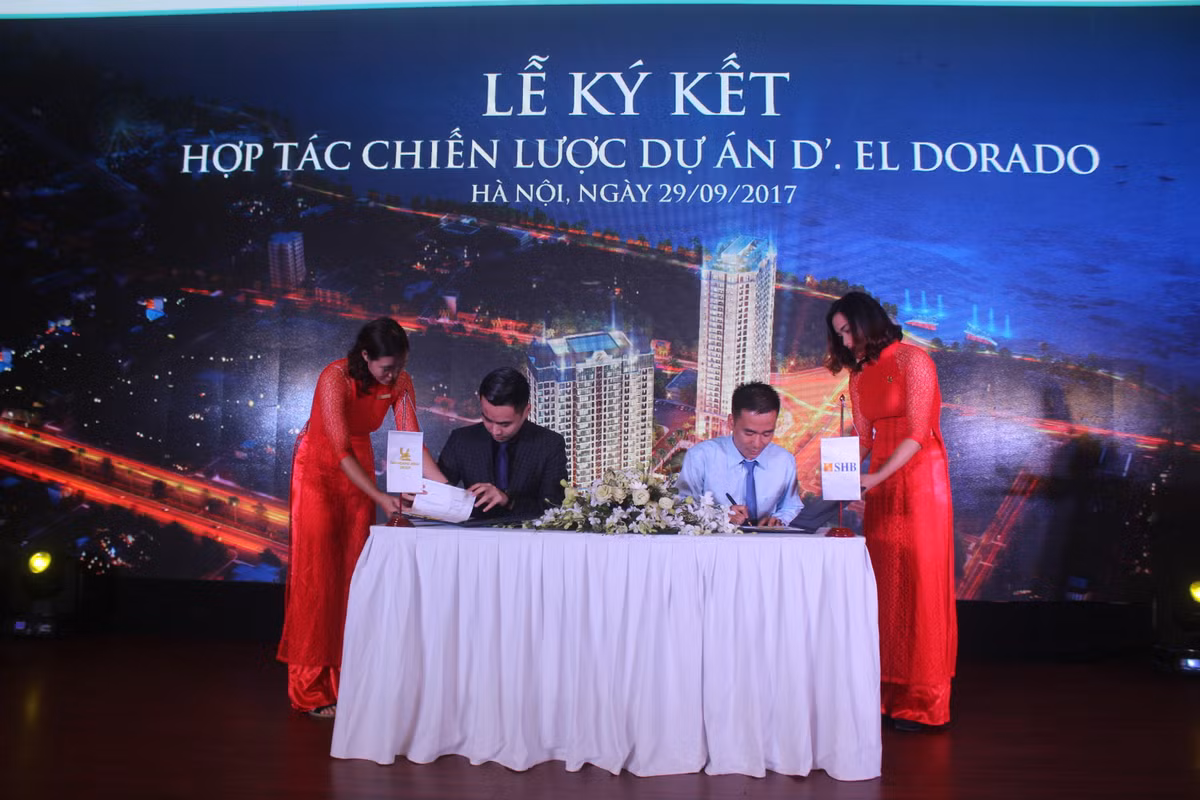 Tan Hoang Minh ky hop tac chien luoc voi SHB va Dat Xanh, Danko