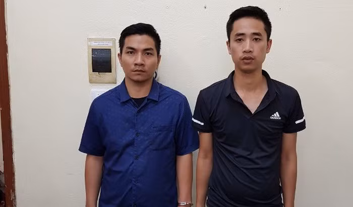 Vu no hop qua o chung cu Linh Dam: Bat giu 2 doi tuong