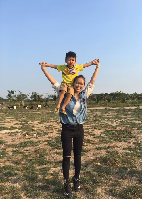 Cuoc song cua hot girl Diep Bao Ngoc sau khi ly hon-Hinh-11