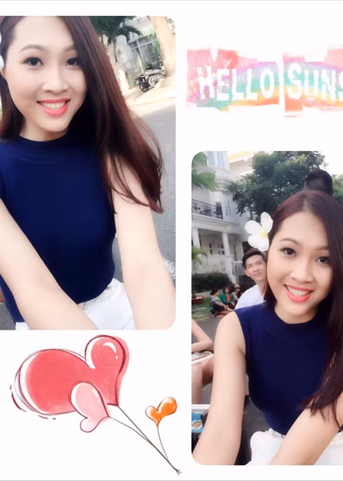 Tân Hoa khôi Áo dài Việt Nam còn được đánh giá có gương mặt đậm chất Á đông.