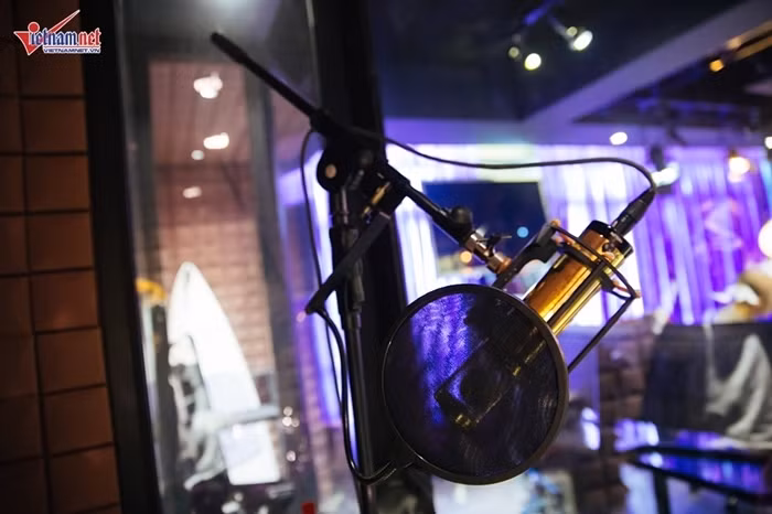 Chiếc micro Manley bằng vàng này được Lương Bằng Quang gọi là “trái tim của studio”, chuyên trị những giọng nhiều ‘hạt’ (hay giọng khào) như kiểu giọng Đàm Vĩnh Hưng. Trên thế giới, những huyền thoại như Michael Jackson hay Britney Spears đều từng thu âm bài hát bằng chiếc micro này.