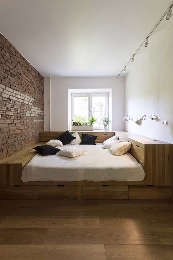 Bài trí đơn giản mang đến không gian nghỉ ngơi hiệu quả.
