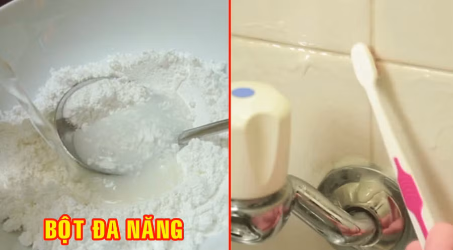 Dùng 1 thìa bột thần kỳ này, nhà tắm sạch bóng, thơm tho bất ngờ Dung 1 thia bot than ky nay, nha tam sach bong, thom tho bat ngo
