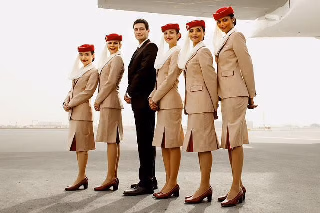 Emirates có trụ sở tại Dubai. Hãng này chiêu mộ nhân viên từ khắp thế giới với trung tâm đào tạo tại sân bay chính của UAE. Đội ngũ tiếp viên của hãng này cũng được xem là các “hot girl” trên mạng xã hội. Ảnh: Emirates.