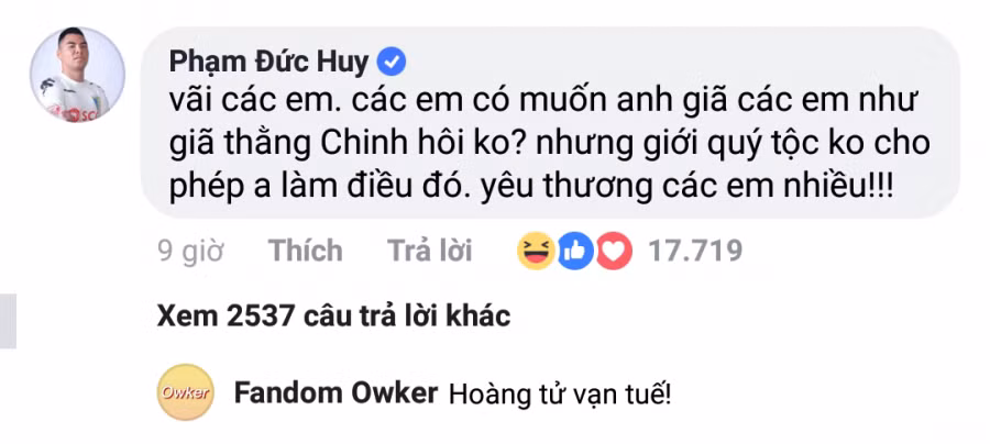 Duoc me bim sua nhan tin xin ket ban, Duc Huy dang tus la-Hinh-2