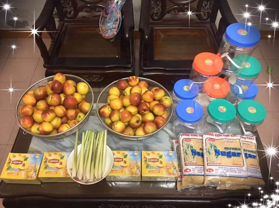 Sot tra dao ngam, chi gai van phong lai tien trieu