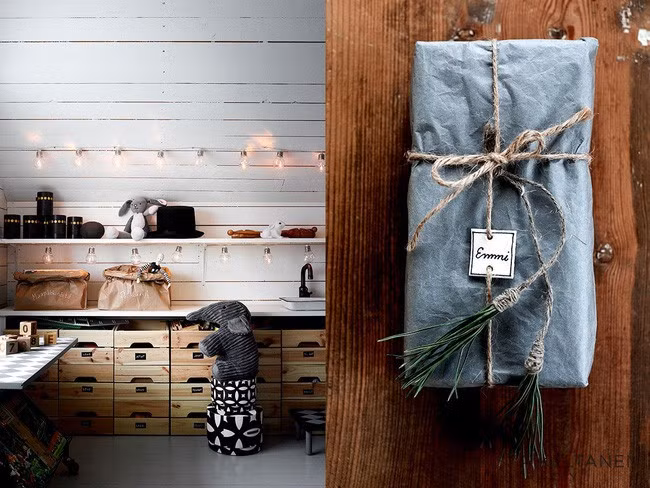 Một chút trang sức lấp lánh cho Noel thêm sắc màu.
