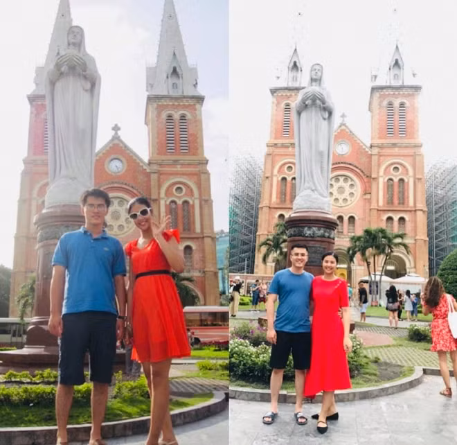 Thuc hu Hoa hau Ngoc Han sap len xe hoa