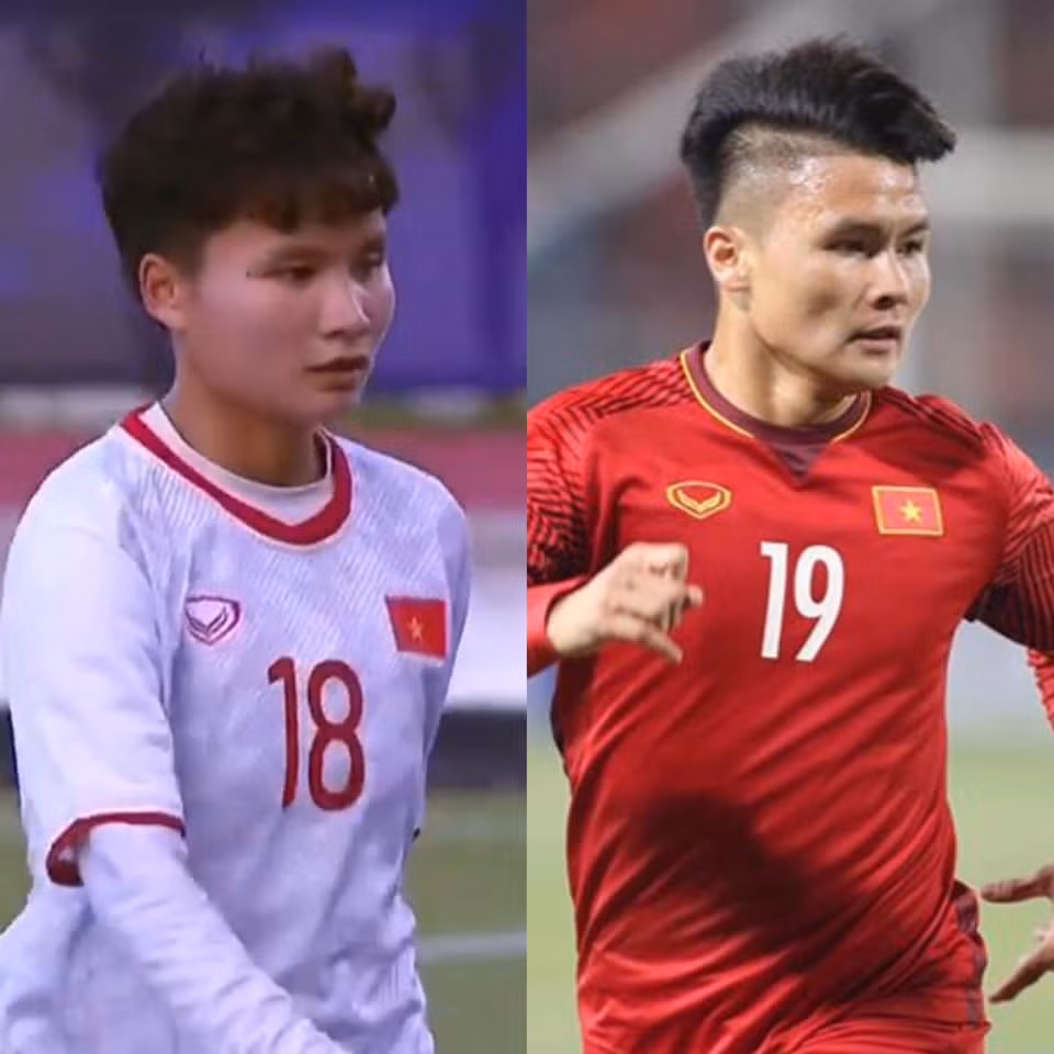 Xuat hien ban sao cua Quang Hai o DT nu Viet Nam