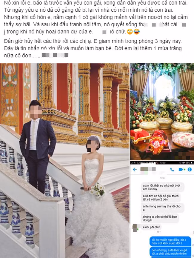 Chong sap cuoi thu nhan: 'Nam canh em, anh thay so hai'