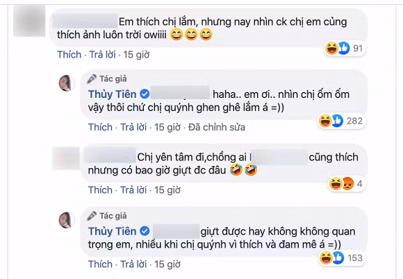 Thuy Tien dan mat anti fan: 'Nhieu khi chi danh ghen vi thich va dam me'