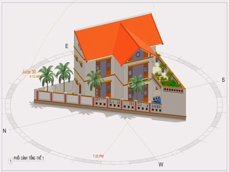 2. Kiêng xây nhà trên mảnh đất hình tam giác, lồi lõm: Xây nhà trên mảnh đất hình tam giác là đại hung bởi địa hình bị cắt xẻ khiến cho các thành viên trong gia đình bất hòa, khó sống yên ổn được. Hơn nữa, ở địa thế này cộng với đất lồi lõm sẽ rất khó khăn trong quá trình thiết kế, thi công nhà bởi diện tích đất không như bình thường, kéo theo cả việc mất thêm chi phí và kéo dài thời gian. Đây là 1 trong 4 điều đại kỵ khi xây nhà mới nên bạn đừng bao giờ quên. 