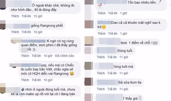 Nhiều dân mạng cho rằng ngoài đời Hồ Quỳnh Hương, trông đúng với tuổi 38. Hơn nữa, fan cho rằng nữ ca sĩ đã nhiều lần phẫu thuật thẩm mỹ nên không phù hợp đứng trong danh sách này. Nhưng cách đây không lâu, Hồ Quỳnh Hương cho rằng ở thời điểm mà mọi người cho rằng cô "dao kéo nát mặt" sự thực không phải vậy. Nguyên nhân được nữ ca sĩ xác nhận là do tác hại của việc dùng phải mỹ phẩm dởm.
