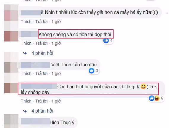 Dân mạng cho rằng bí quyết giúp mỹ nhân Việt trẻ lâu là.... không lấy chồng.