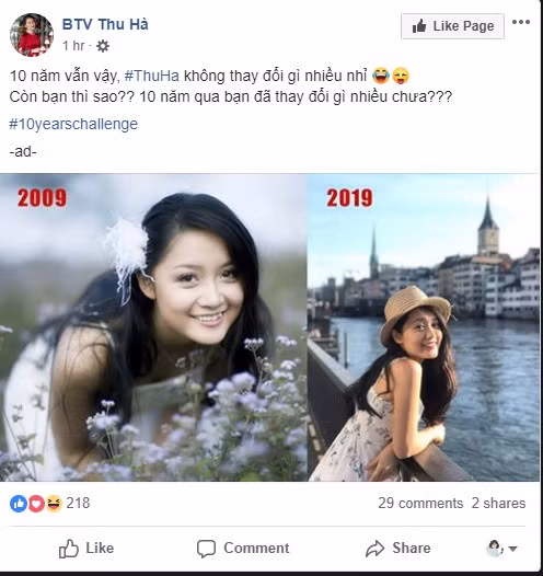 BTV Thu Hà tự nhận mình không thay đổi gì nhiều so với quá khứ.