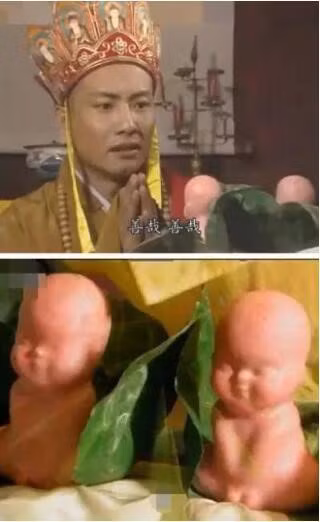 Dao tien, nhan sam trong Tay Du Ky lay hinh mau tu dau?
