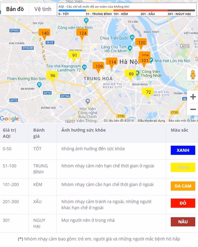 Vi sao khong khi Ha Noi va cac tinh dong bang Bac Bo o nhiem keo dai?