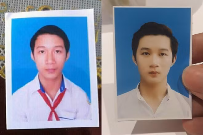 Màn khoe ảnh "dậy thì thành công" của Nguyễn Công Lắm (20 tuổi, Quảng Ngãi) gây chú ý trong một diễn đàn mạng. Từ cậu bé lớp 7 gầy gò, da ngăm đen ngày nào, 9X trông "có da có thịt" và đẹp trai hơn sau 8 năm. Nam sinh ĐH Tài chính - Marketing nói sau khi tăng từ 49 lên 60 kg, một số bạn bè và họ hàng lâu không gặp không nhận ra cậu. Ảnh: Nguyễn Công Lắm.