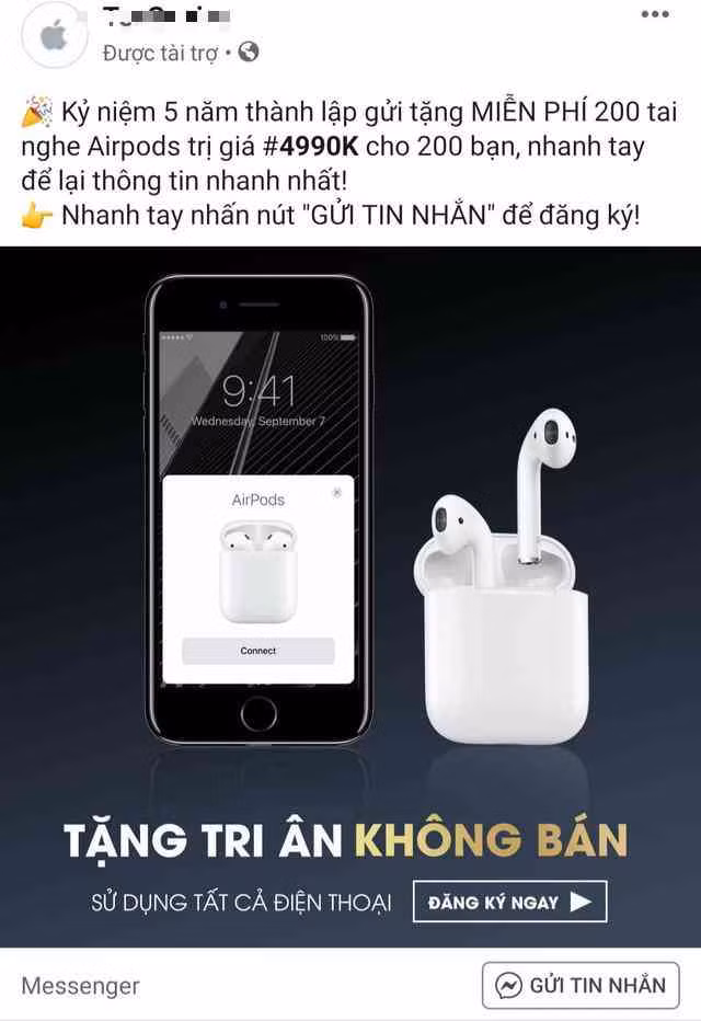 Chieu thuc lua moi tren Facebook, 10 nguoi doc 9 nguoi mac bay