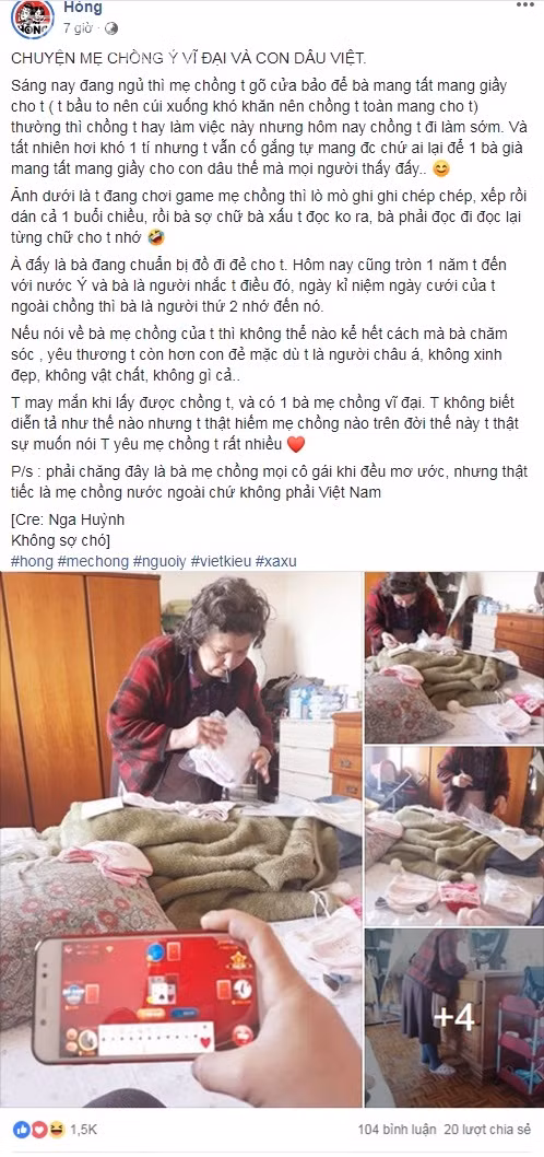 Me chong Tay nha nguoi ta: Chieu het nac con dau
