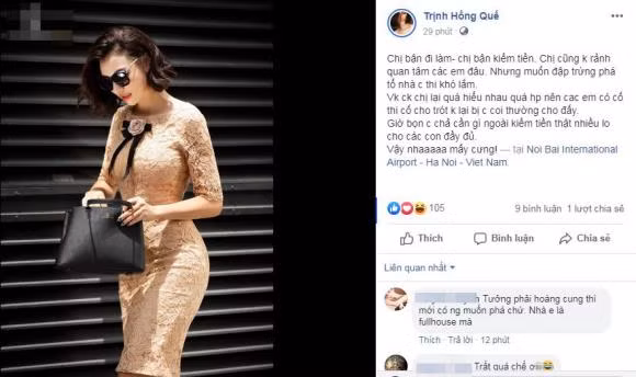 Hong Que dap tra gat khi bi anti-fan muon 