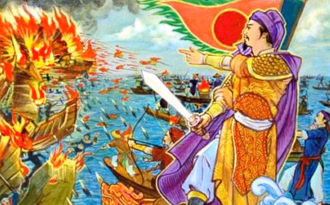 Chiến thắng Bạch Đằng (938): Nói về thủy chiến Việt Nam, không thể bỏ qua trận Bạch Đằng lừng lẫy năm 938 của vua Ngô Quyền. Chỉ bằng một trận đánh duy nhất, Ngô Vương tiêu diệt hoàn toàn 200.000 quân Nam Hán xâm chiếm nước ta bằng đường biển. Chiến thắng đó chính là lời tuyên bố đanh thép của người Việt, thoát khỏi hơn nghìn năm bị các chế độ phong kiến phương Bắc đô hộ.