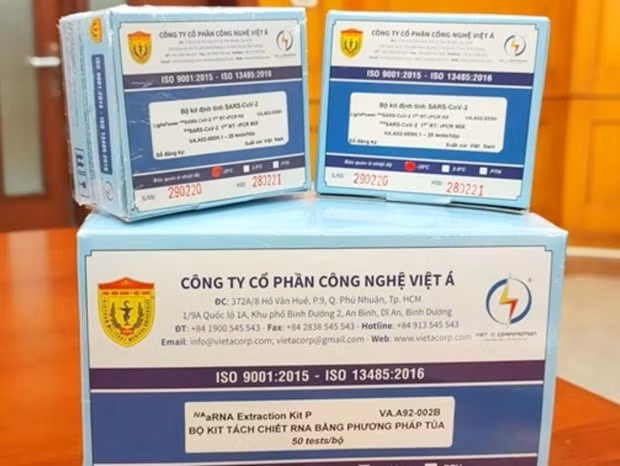 Mở rộng điều tra, Cơ quan Cảnh sát điều tra Bộ Công an còn xác định, một số lãnh đạo, cán bộ CDC Nghệ An CDC Bình Dương đã thông đồng, câu kết với Phan Quốc Việt và các đối tượng liên quan thuộc Công ty Việt Á, Công ty TNHH Phát triển Công nghệ ứng dụng Việt Nam (Công ty VNDAT) vi phạm các quy định của Luật Đấu thầu khi tổ chức đấu thầu mua vật tư phòng, chống dịch COVID-19, gây hậu quả đặc biệt nghiêm trọng. 