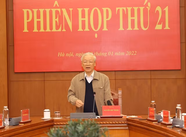 Tại phiên họp thứ 21, Ban Chỉ đạo Trung ương phòng chống tham nhũng, tiêu cực ngày 21/1, Tổng Bí thư Nguyễn Phú Trọng yêu cầu tập trung chỉ đạo xử lý vụ án xảy ra tại Công ty Việt Á và các vụ việc, vụ án liên quan đến lĩnh vực y tế; các vụ việc, vụ án xảy ra tại Khánh Hòa, TP Hồ Chí Minh, Đồng Nai, An Giang…Khẩn trương đưa ra xét xử sơ thẩm 10 vụ án trọng điểm trong năm 2022.