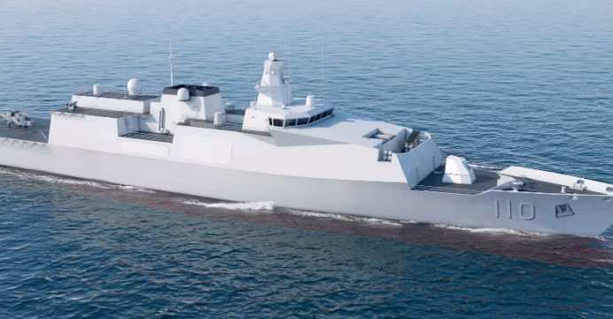 Type 31e hay còn được coi là Type 31 hoặc GPFF (General Porpose Frigate: Tạm dịch là tàu hộ vệ chỉ huy) được Hải quân Hoàng gia Anh xây dựng dựa trên nguyên mẫu Type 26. Nguồn ảnh: Quwa.
