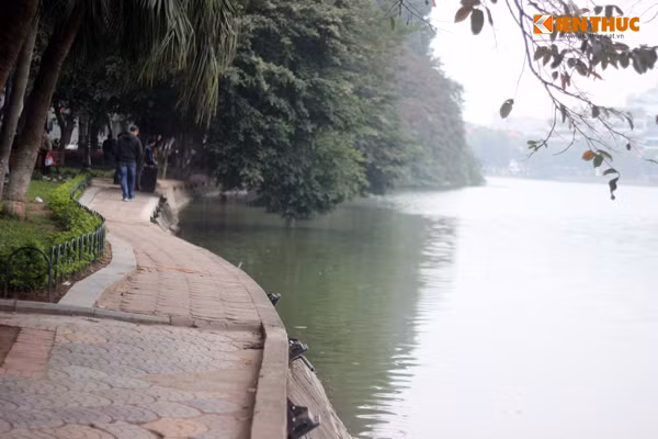 Canh Ho Guom vang, buon sau khi cu Rua qua doi
