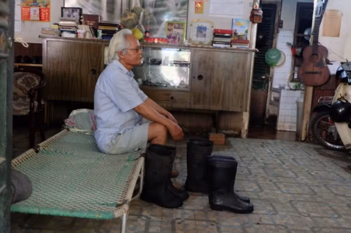 Trong đó có hai lô 4 và 6 nghiêng, lún nghiêm trọng vượt quá giới hạn cho phép và có nguy cơ sụp đổ. Ảnh: PLO.
