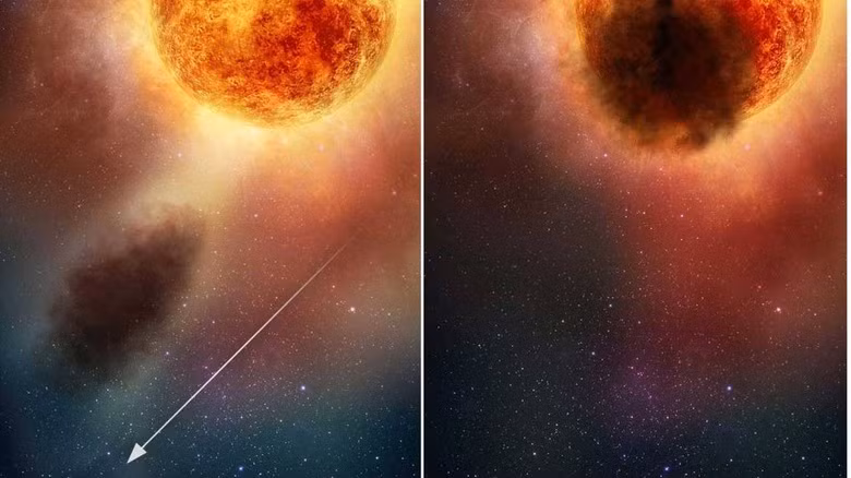 Vào tháng 8 vừa qua, các chuyên gia NASA giải thích những lần sao Betelgeuse mờ đi là do một khối quang quyển phóng ra từ ngôi sao chắn tầm nhìn của người dân Trái đất đến thiên thể này.
