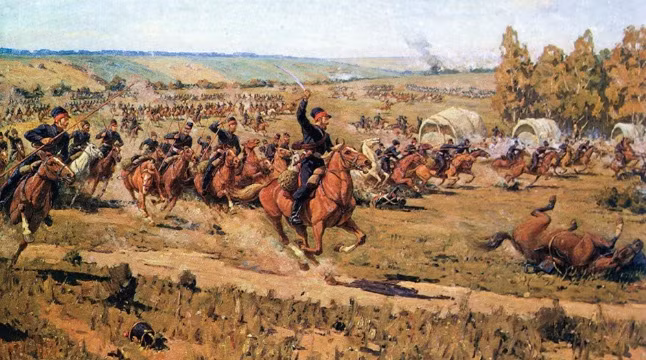 Tuy nhiên, mọi chuyện không diễn ra như kế hoạch của hoàng đế Napoleon. Đội quân của ông hoàng nước Pháp này vấp phải sự chống trả quyết liệt từ lực lượng Nga.