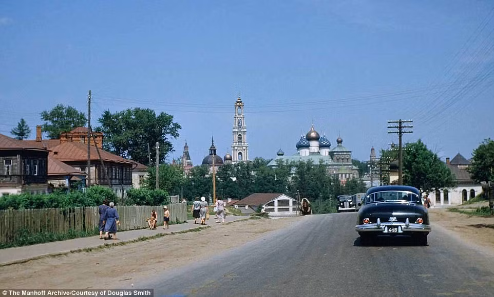 Vùng Trinity Lavra of St Sergius cách Moscow 45 dặm về đông bắc. (Nguồn ảnh Daily Mail)