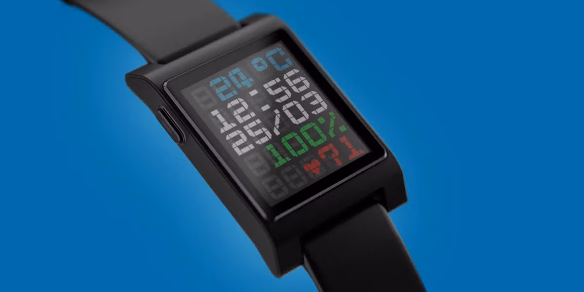 Core Time 2, ra mắt tháng 12 với giá 225 USD, có màn hình cảm ứng 1,5 inch màu, cảm biến nhịp tim và vỏ kim loại.(Ảnh: 9to5Google)