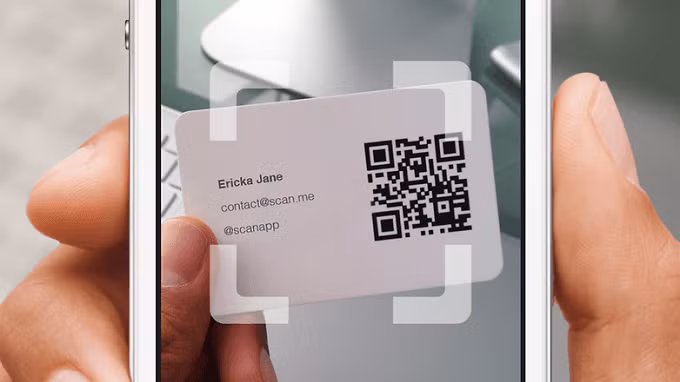 Quét mã QR của WiFi muốn kết nối.