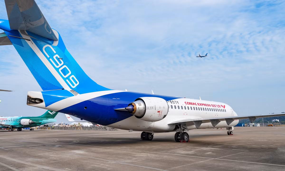 Dòng máy bay này đã khai thác 644 tuyến bay, thực hiện hơn 580.000 giờ bay an toàn và phục vụ gần 20 triệu lượt hành khách. (Ảnh: Global Times)