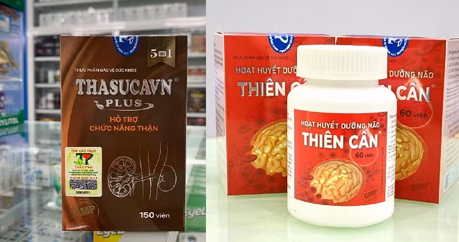 Vì sao TPBVSK Thasucavn Plus và Hoạt huyết dưỡng não Thiên Cân bị tạm dừng lưu thông? Vi sao TPBVSK Thasucavn Plus va Hoat huyet duong nao Thien Can bi tam dung luu thong?