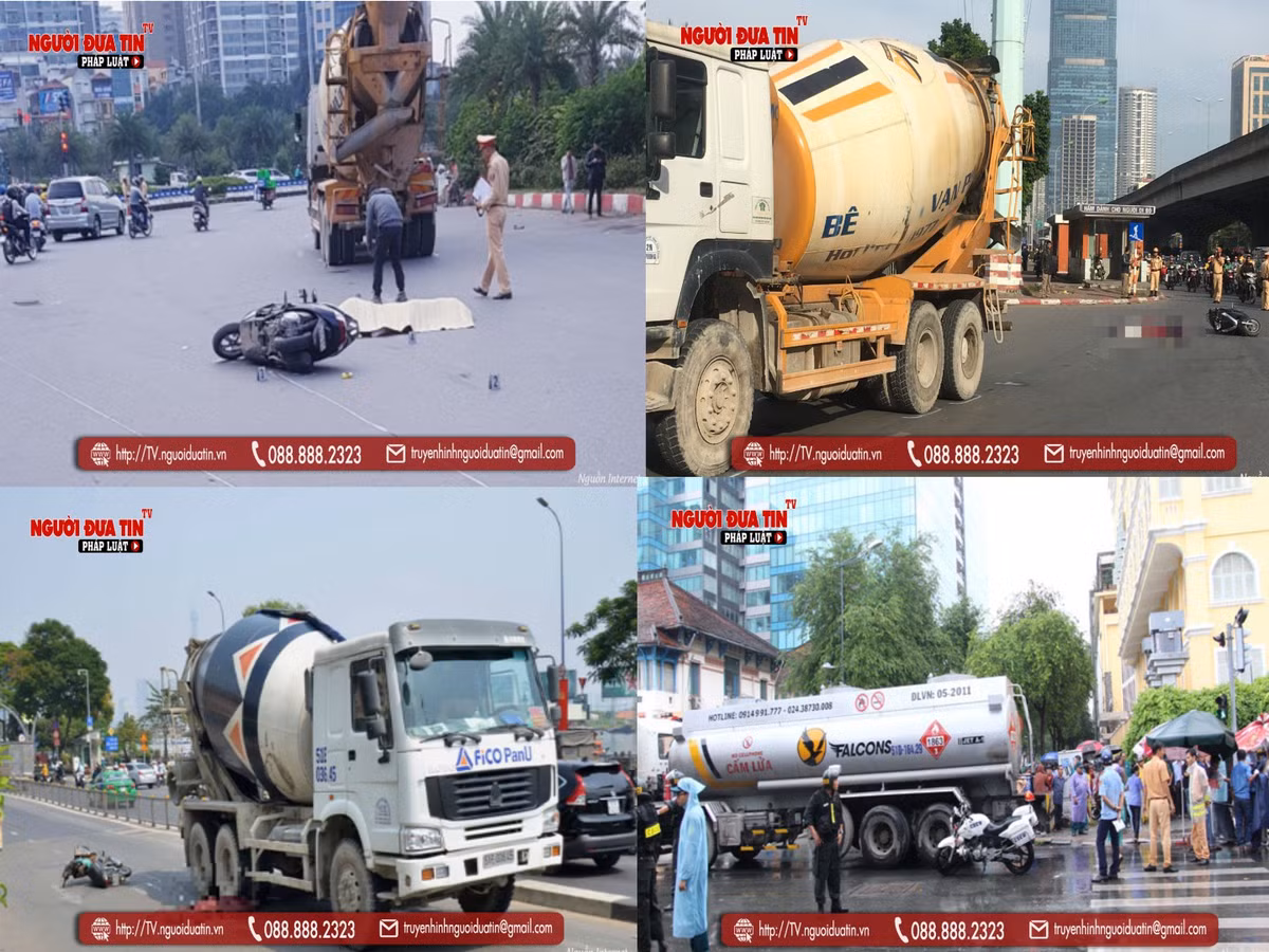 Ha Noi: Xe bon cho be tong “nao loan” pho phuong Ha Noi-Hinh-10