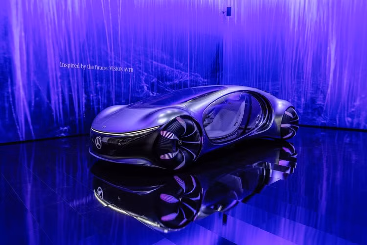 Nguoi lai Mercedes Vision AVTR co the dieu khien bang tri nao