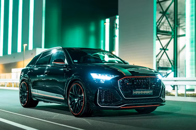 Manhart trinh lang Audi Q8 RS sieu manh, toi 818 ma luc