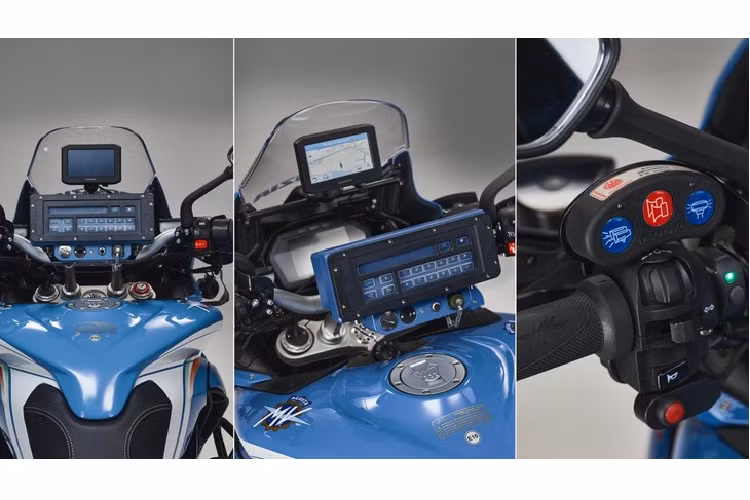 Thuộc phiên bản Lusso SCS nên xe tuần tra cảnh sát sẽ có thêm tính năng phanh đỗ xe và hệ thống ly hợp thông minh SCS 2.0 đi bộ côn dầu.